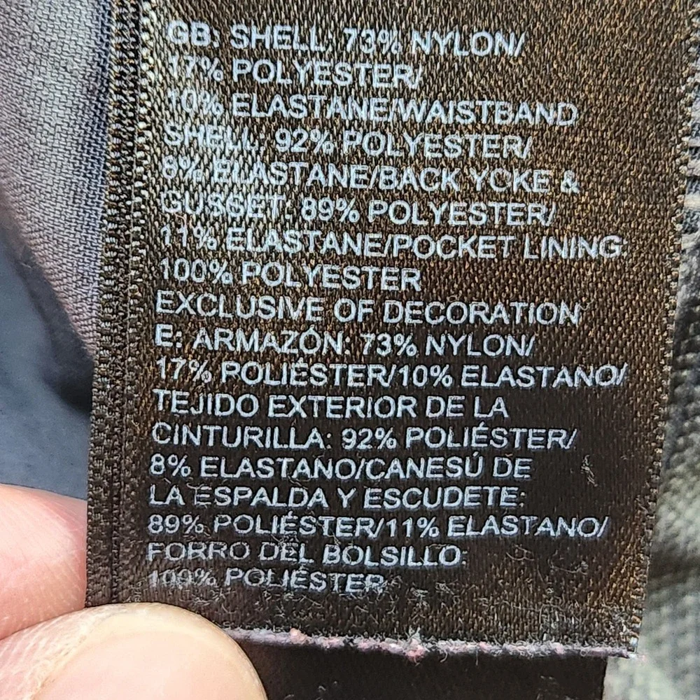 The North Face Shorts Men's Small Gray Nylon Stretch Pockets Mid Rise Drawstring